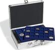Leuchtturm Münzkoffer CARGO S6 für 112 Münzen, silber 306206 Neu -