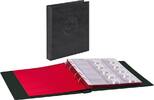 Lindner Münzalbum Schwarz Half Penny 3107-S mit 10 Münzblättern Neu -