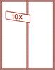 Lindner Sammelbox Dunkelrot Rauchglas 2462 Neu -