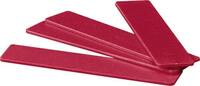 Lindner Stege dunkelrot 2470, 10er Pack für Sammelbox Rauchglas 2462 Neu -