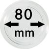 Lindner Münzkapsel Innen-Ø 80 mm, Innenhöhe 5,7 mm, per Stück S22708000 Neu -