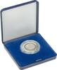 Lindner Münzetui blaue Velourseinlage für Münzen bis Außen-Ø 36mm 2029-036 Neu -