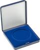 Lindner Münzetui blaue Velourseinlage für Münzen bis Außen-Ø 48mm 2029-048 Neu -