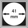 Lindner Münzkapsel CARRÉE 41 mm 2240041 (4er Pack) Neu -