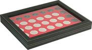 Lindner Münzkassette NERA M PLUS mit hellroter Münzeinlage 2367-2111E Neu -