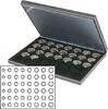Lindner Münzkassette NERA M mit schwarzer Münzeinlage 2364-2506CE Neu -