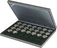 Lindner Münzkassette NERA M mit schwarzer Münzeinlage 2364-2530CE Neu -