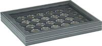 Lindner Münzkassette NERA M PLUS mit schwarzer Münzeinlage 2367-2530CE Neu -