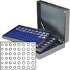 Lindner Münzkassette NERA XL mit 3 dunkelblauen Münzeinlagen 2365-2506ME Neu -