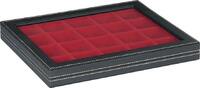 Lindner Sammelkassette NERA M mit hellroter Einlage 2367-2820E Neu -