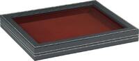 Lindner Sammelkassette NERA M mit dunkelroter Einlage 2367-2850E Neu -