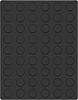 Lindner Velourseinlage Schwarz für Münzen mit Ø25,75 mm 2154CE Neu -