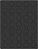 Lindner Velourseinlage Schwarz für Münzen mit Ø32,5 mm 2111CE Neu -