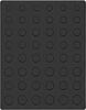 Lindner Velourseinlage Schwarz für 6 Euro-Kursmünzensätze 2506CE Neu -