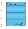 Schaubek Blankoblätter gelblich-weiß 7 Taschen, 5 Blatt SBL16-5 Neu -