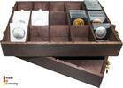 Lindner Holzbox für ca. Münzrähmchen 50x50 mm 2245 Neu -