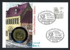 DDR 1993 Numisbrief 5 Mark Luthers Geburtshaus - Worbes 184 b ST -