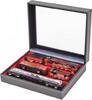 Lindner Sammelkassette NERA VARIUS PLUS mit hellrotem Einsatz 2369-2403E Neu -