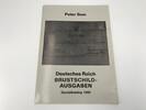 Peter Sem Deutsches Reich Brustschild-Ausgaben Spezialkatalog 1980 neuwertig -