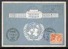 UNO Genf UNO Genf Blaue Karte gebraucht vom 27.10.1955 Palais des Nations!!! Blaue Karte vom 27.10.1955 Palais des Nations!!! -