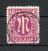 Bi-Zone Bi-Zone AM Post MiNr. 30 b Bz gestempelt geprüft Schlegel MiNr. 30 b Bz AM Post geprüft Schlegel -