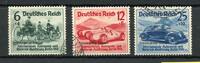 Deutsches Reich Deutsches Reich MiNr. 695-697 gestempelt Nürburgring-Rennen MiNr. 695-697 Nürburgring-Rennen -