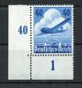 Deutsches Reich Deutsches Reich MiNr. 603 Eckrand ul postfrisch 10 Jahre Lufthansa MiNr. 603 Eckrand ul 10 Jahre Lufthansa -