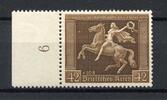 Deutsches Reich Deutsches Reich MiNr. 671 y Bogenrand postfrisch Das Braune Band MiNr. 671 y Bogenrand Das Braune Band -