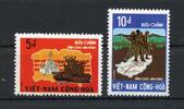 Südvietnam Südvietnam MiNr. 517-518 ohne Gummi MiNr. 517-518 -