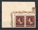 Liechtenstein Liechtenstein MiNr. 305 B postfrisch waag. Paar Eckrand MiNr. 305 B waag. Paar Eckrand -