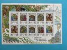 Russland Russland Kleinbogen MiNr. 591-595 postfrisch Puschkin Dichter MiNr. 591-595 Kleinbogen Puschkin Dichter -