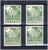 Schweden Schweden MiNr. 220 I, II A, II/AI, IIB postfrisch MiNr. 220 I, II A, II/AI, IIB -