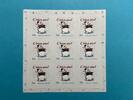 Russland Russland Folienblatt MiNr. 2799 II Neujahr Odr/Pdr Lacküberzug postfrisch MiNr. 2799 II Neujahr Odr/Pdr Lacküberzug Folienblatt -