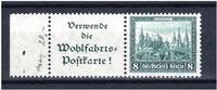 Deutsches Reich Deutsches Reich Zusammendruck MiNr. W 38 postfrisch vorgefaltet MiNr. W 38 Zusammendruck vorgefaltet -