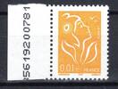 Frankreich Frankreich nach Yvert MiNr. 3731 I c postfrisch Marianne MiNr. 3731 I c nach Yvert Marianne -