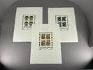 Senegal Senegal MiNr. Block 34-36 postfrisch Hundertwasser MiNr. Block 34-36 Hundertwasser -