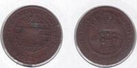 20 REIS BRAZIL RARE COIN 1809 YEAR COUNTERMARK ON 10 REIS YEAR KM#272 -