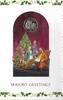 50 PENCE ISLE OF MAN PROOF COIN YEAR KM#1011 CHRISTMAS TREE DECORATION +COA -