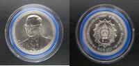 600 BAHT THAILAND - RARE SILVER UNC COIN YEAR Y#389 75th KINGS BIRTHDAY -