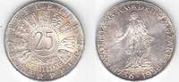 25 SCHILLING AUSTRIA SILVER UNC COIN YEAR KM#2881 MOZART -