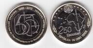  250 ESCUDOS 2013 CAPE CABO VERDE BIMETAL  UNC COIN YEAR 50th ANNI PAN A... 22,16 EUR20,61 EUR  + 8,52 EUR frais d'envoi
