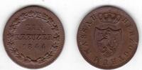 1 KREUZER NASSAU GERMANY - RARE UNC COIN YEAR KM#67 -
