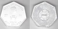 4000 KWACHA ZAMBIA SILVER UNC COIN YEAR KM#175 CALENDAR 2002 -