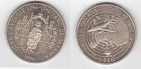 5 ECU LUXEMBOURG RARE UNC COIN YEAR X#43 AIR TRAFFIC CONTROL -
