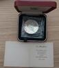 25 PENCE SAINT HELENA SILVER PROOF COIN YEAR KM#5a 300th Anniversary BOX -