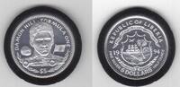 LIBERIA SILVER PROOF 5$ COIN YEAR Schön# 153 FORMULA 1 DAMON HILL -