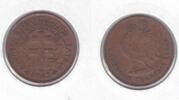1 FRANC MADAGASCAR – RARE VINTAGE COIN YEAR KM#2 ROOSTER n1 -