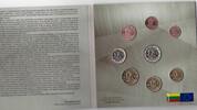 2 EURO LITHUANIA - NEW EURO ISSUE 8 DIF MINT COINS SET 0.01 - YEAR FOLDER -