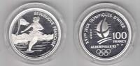 France 100 FRANCS FRANCE - SILVER PROOF COIN YEAR KM#972 OLYMPIC COUPLE SKATING -