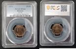10 FRANCS REUNION EXTREMELY RARE UNC COIN YEAR KM#10a PCGS GRADING MS66 -